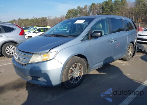2011 Honda Odyssey Ex-L from USA, damaged, VIN 5FNRL5H64BB039425
